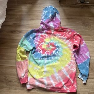 TieDye, Ivory Ella, Hoodie, Womens Size S